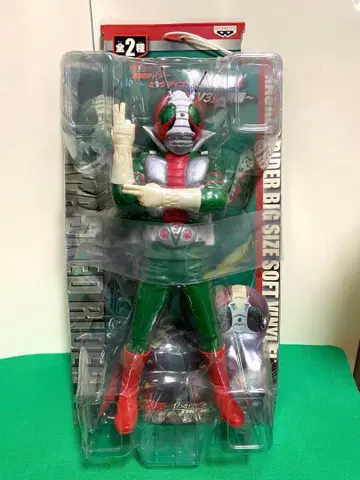 [ 미개봉 ] 가면라이더 빅 사이즈 소프트 비닐 피규어 V3 등장편 V3