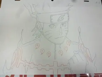 나루토 A6 직필 외 레이아웃/원화/수정/동영상 나루토 NARUTO