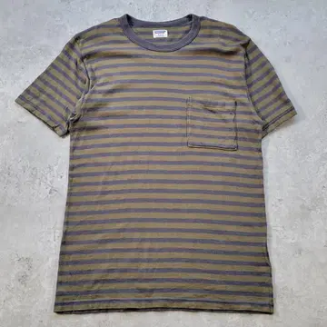 [ 새상품급 ] DUBBLEWORKS 더블웍스 보더 티셔츠 M