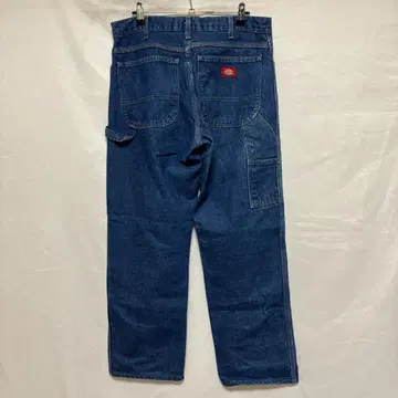 Dickies 와이드 데님 페인터 팬츠
