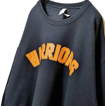 저지즈 워리어스 로고 맨투맨 트레이닝복 블랙 XL 구제 의류