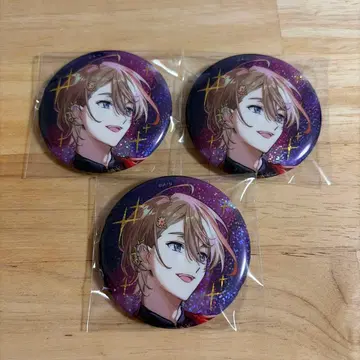 니지산지 IMPACT 태양조 캔뱃지 후라 카나토 3점