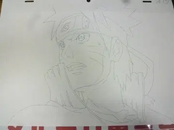 나루토 A7 직필 외 레이아웃/원화/수정/동영상 나루토 NARUTO