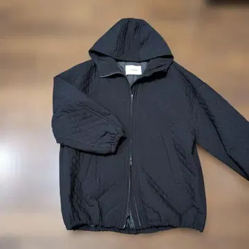 완판템 스타일 미키서 퀼팅 후드 자켓