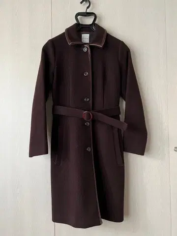 Picrine 브라운 롱 코트