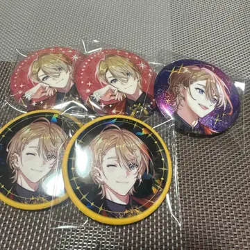 후라 카나토 IMPACT 키라키라 캔뱃지 니지산지