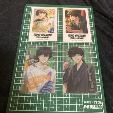 WIND BREAKER 윈히로 클리어 카드 사진풍 카드 토가메 조