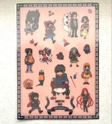 에구치 나츠미 화업 15주년 기념 원화전 A4 클리어 파일 출금의 두더지