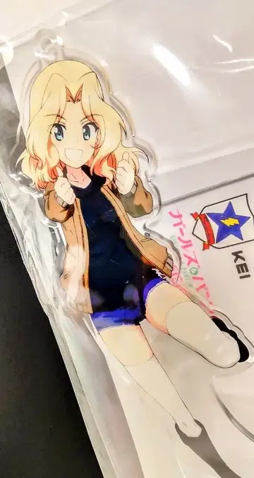 [미개봉] 걸즈 앤 판처 드링크 아크릴 스탠드 케이 걸즈 앤 판처