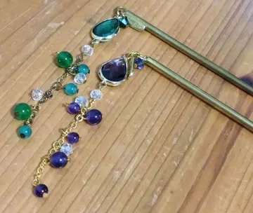 칸자시야 wargo 보석 상자 한 개 비녀 2개 세트