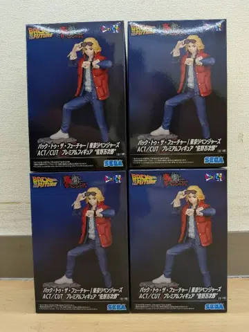 도쿄 리벤저스 ACT/CUT 프리미엄 피규어 사노 만지로 4체 세트