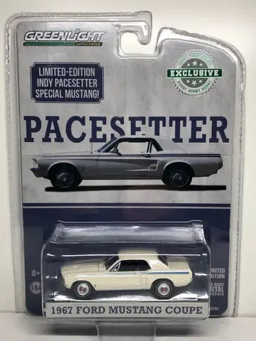그린라이트 1967 포드 머스탱 쿠페 한정판 미니카