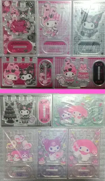 마이멜로디 쿠로미 기념일 아크릴 스탠드 전 10종