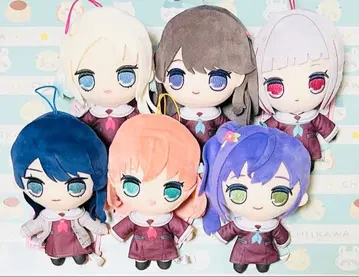 러브 라이브! 하스노소라 큐루마루 봉제 인형 마스코트 6종 세트