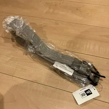 BELT STRETCH WEAVE GRY OSF