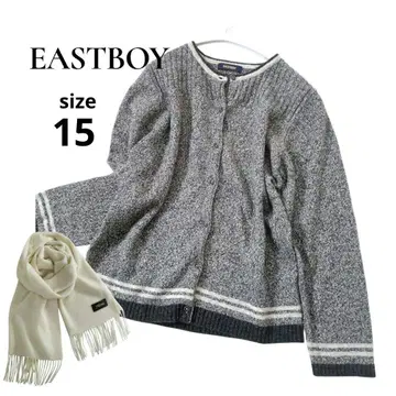 EASTBOY 램스울 100% 가디건 성숙 캐주얼 빅 사이즈