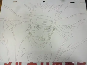 나루토 A2 직필 외 레이아웃/원화/수정/동화 나루토 NARUTO