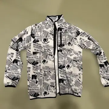 르꼬끄 스포르티브 신문 프린트 자켓 골프