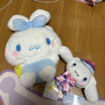 시나몬 롤 봉제 인형 2체 세트