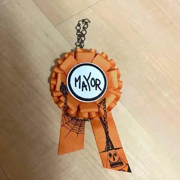 나이트메어 비포 크리스마스 브로치 참 로제트 메이어 시장