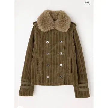 완판 러그아젬 LAGUAGEM 코듀로이 보아 자켓 카키 아우터