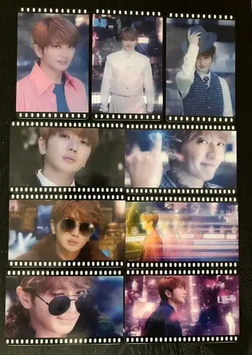 nissy 영화 입장 특전 필름 카드 9장 세트 13,500엔