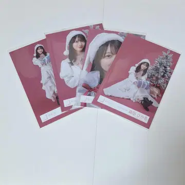 사쿠라자카 모리타 히카루 2025년 산타 의상 브로마이드