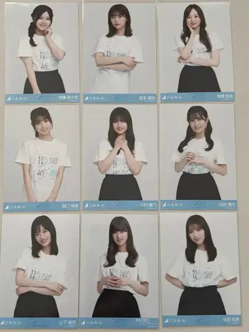 노기자카46 생사진 11thBD 라이브 3기 티셔츠