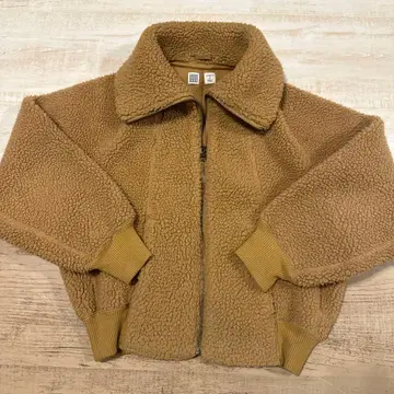 유니클로 UNIQLO U 플리스 자켓 보아 자켓 후드티 M
