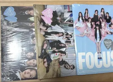 hearts2hearts Focus 앨범 미개봉 새상품 3점 세트