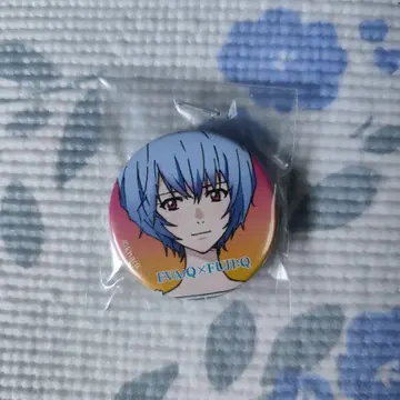 에반게리온 아야나미 레이 후지큐 하이랜드 캔뱃지 에바 Q