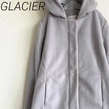 GLACIER 숏코트 후드 탈부착 가능 포켓 부착 심플 안감 부착
