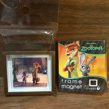 주토피아 프레임 마그넷 와일드&주디