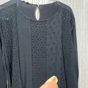 45R 천축 레이스 원피스