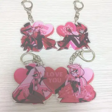 해즈빈 호텔 아크릴 키링 2세트