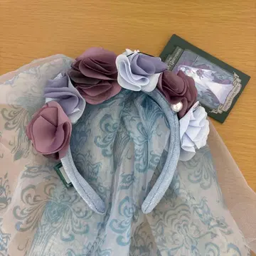 호른티드 맨션 신부 머리띠