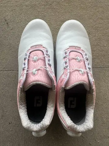 FootJoy 골프화 여성용 화이트/핑크