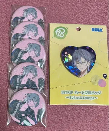18TRIP 에이트리 하치노야 나기 캔뱃지