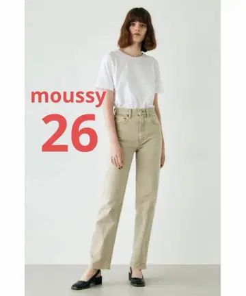 MOUSSY 데님 26인치 마우지 데님 청바지