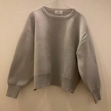 AZUL by MOUSSY 그레이 긴팔 니트 M 사이즈