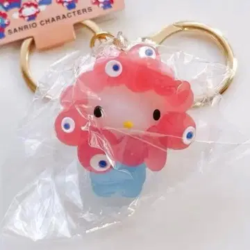 산리오 미야쿠미야쿠 클리어 키링 키티