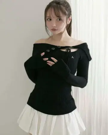 andmary Isabel knit mini dress