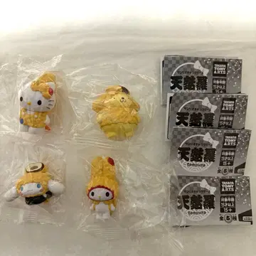 산리오 가챠 덴푸라 피규어 헬로키티 마이멜로디 시나모롤