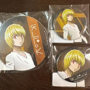 헌터헌터 web 복권 크라피카 캔뱃지 아크릴 스탠드 코스터