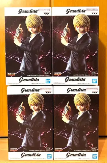 HUNTER x HUNTER 크라피카 Grandista 4개 세트