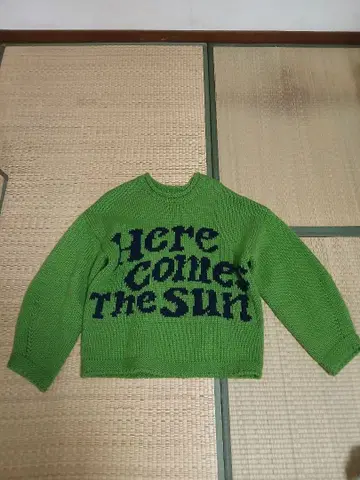 마우지 로고 니트 스웨터