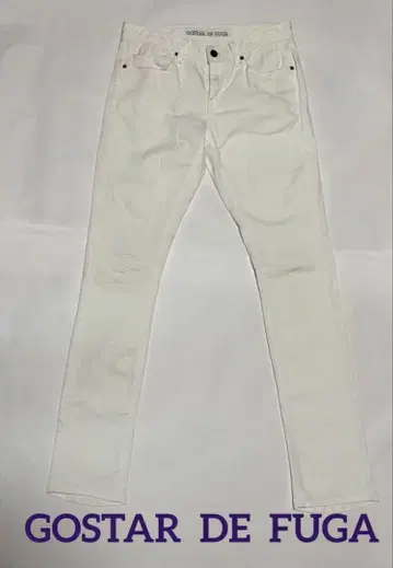 고스타르지후가 데님 화이트