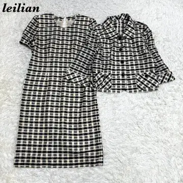 leilian 원피스 셋업 수트 사이즈 9 블랙