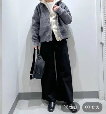 BARNYARDSTORM 소프트 허리 와이드 데님 팬츠