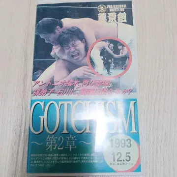 GOTCHISM 제2장 VHS 1993년 이노키 공개 스퍼링